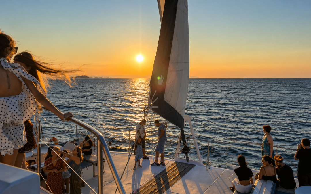 La puesta de sol en catamarán conquista la Costa Blanca